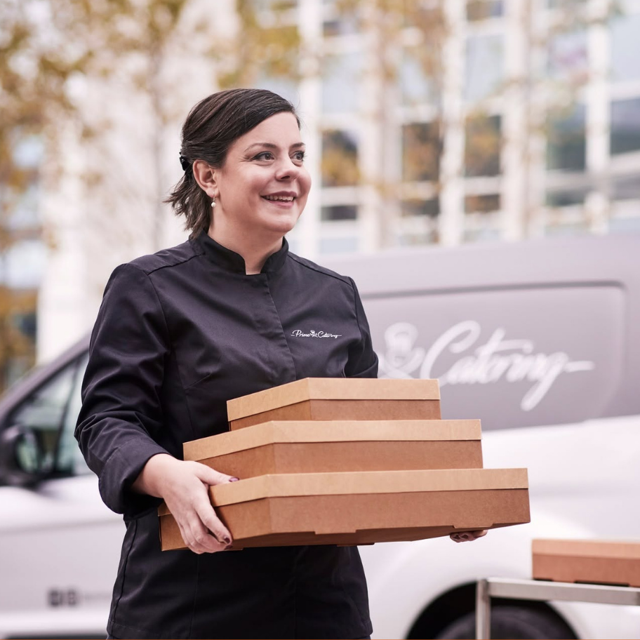 Sara Brandt vd på Prime Catering , deltagare av Fokus tillväxt tillväxtteam.