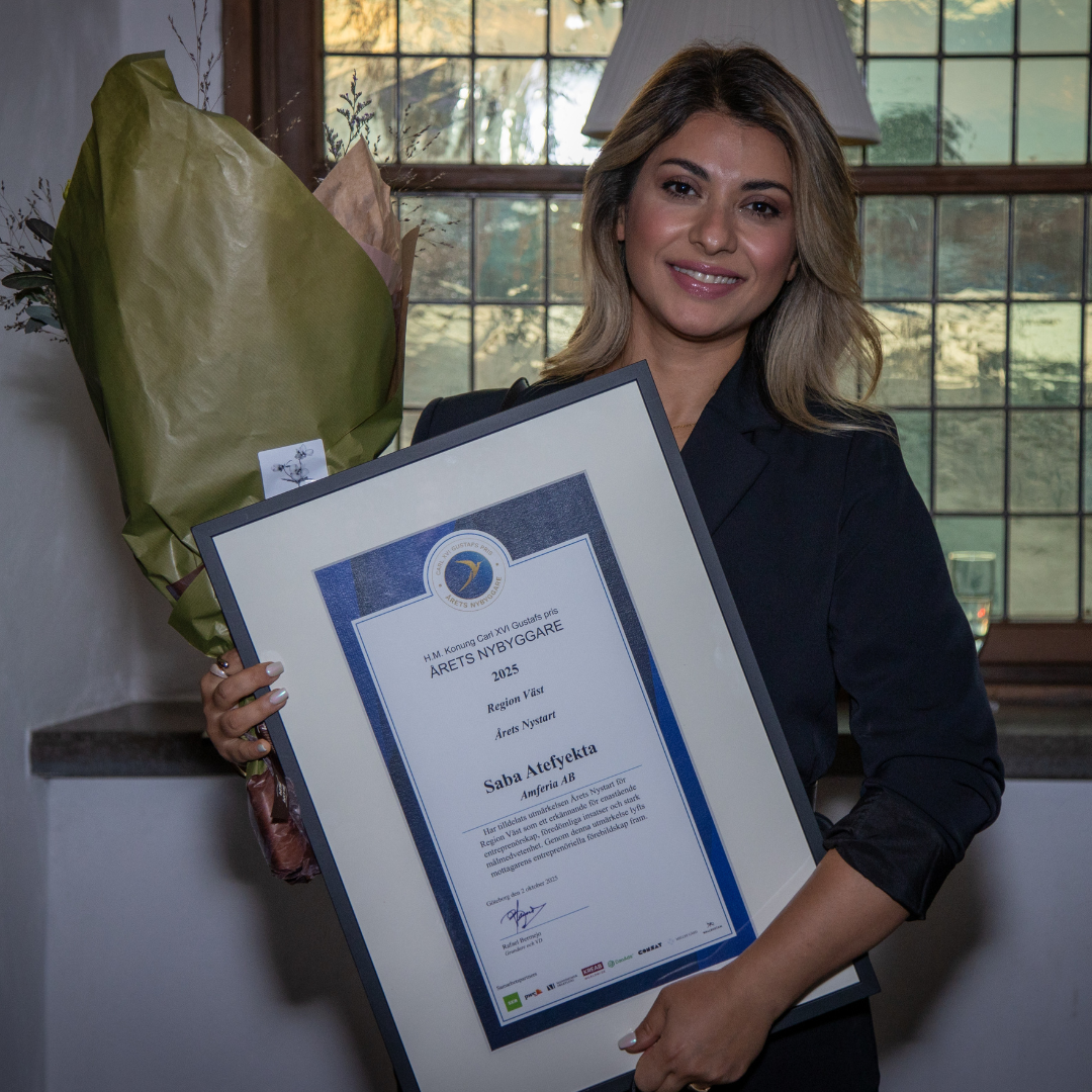 Årets Nystart 2025: Saba Atefyekta