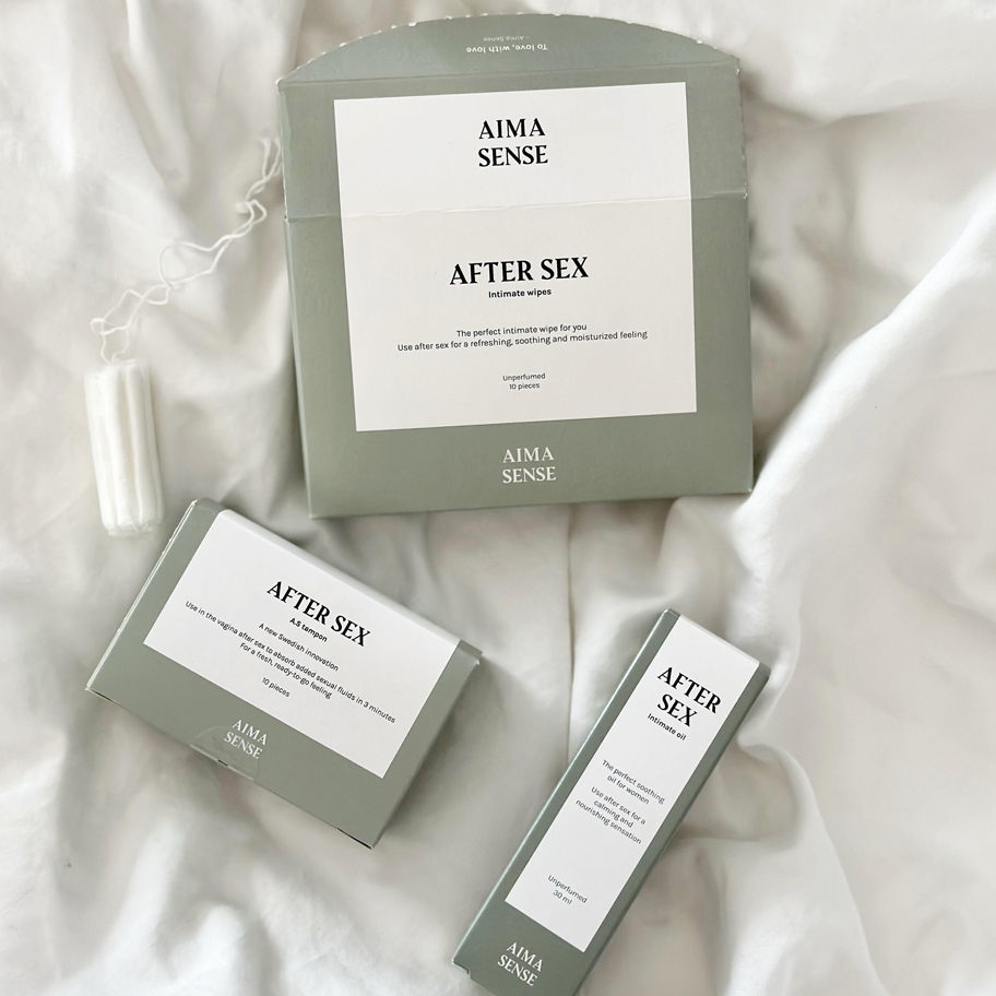 After-sex-produkter från Aima Sense