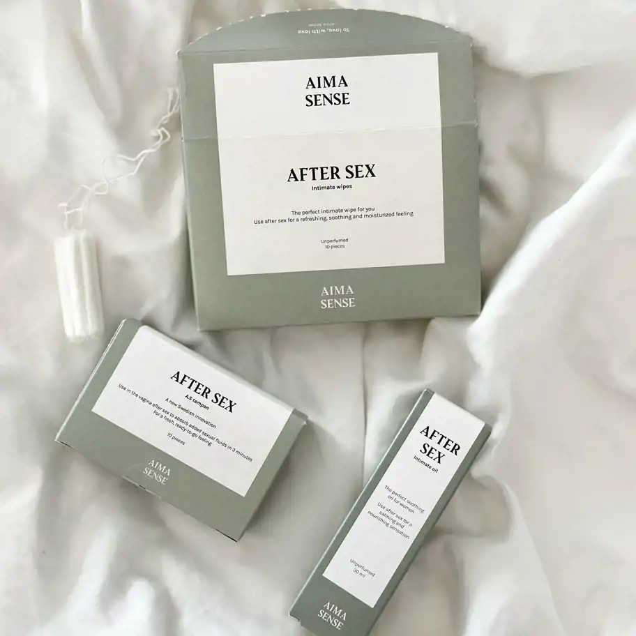 After-sex-produkter från Aima Sense
