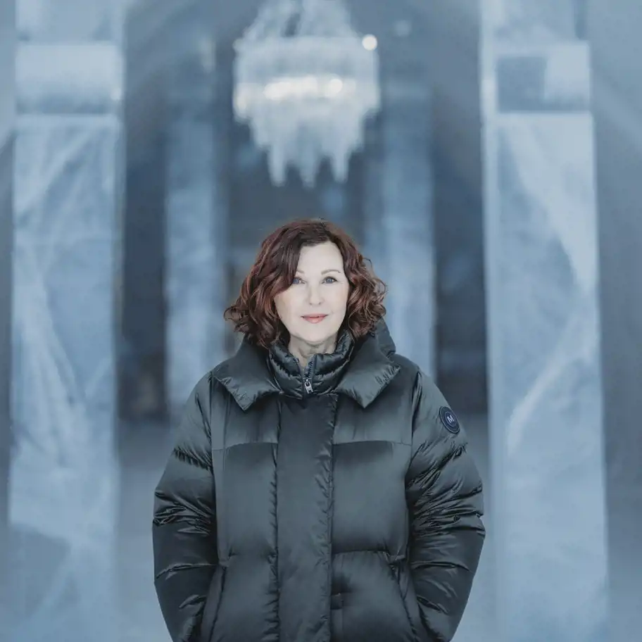 Marie Herrey - CEO of Icehotel | Photo Rebecca Lundh