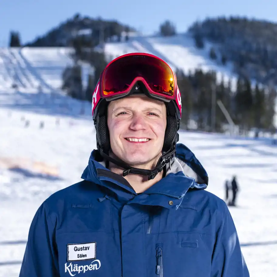 Gustav Eriksson, vd för Kläppen Ski Resort