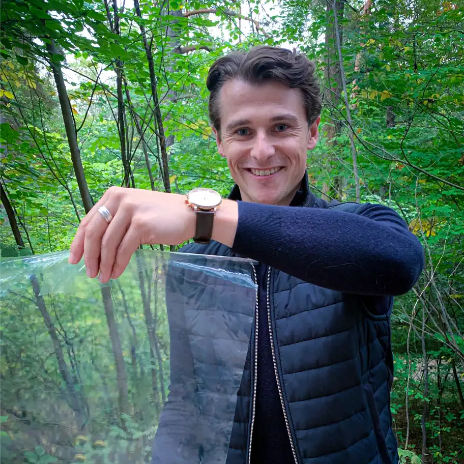 Liam Hardey, medgrundare av Cellfion