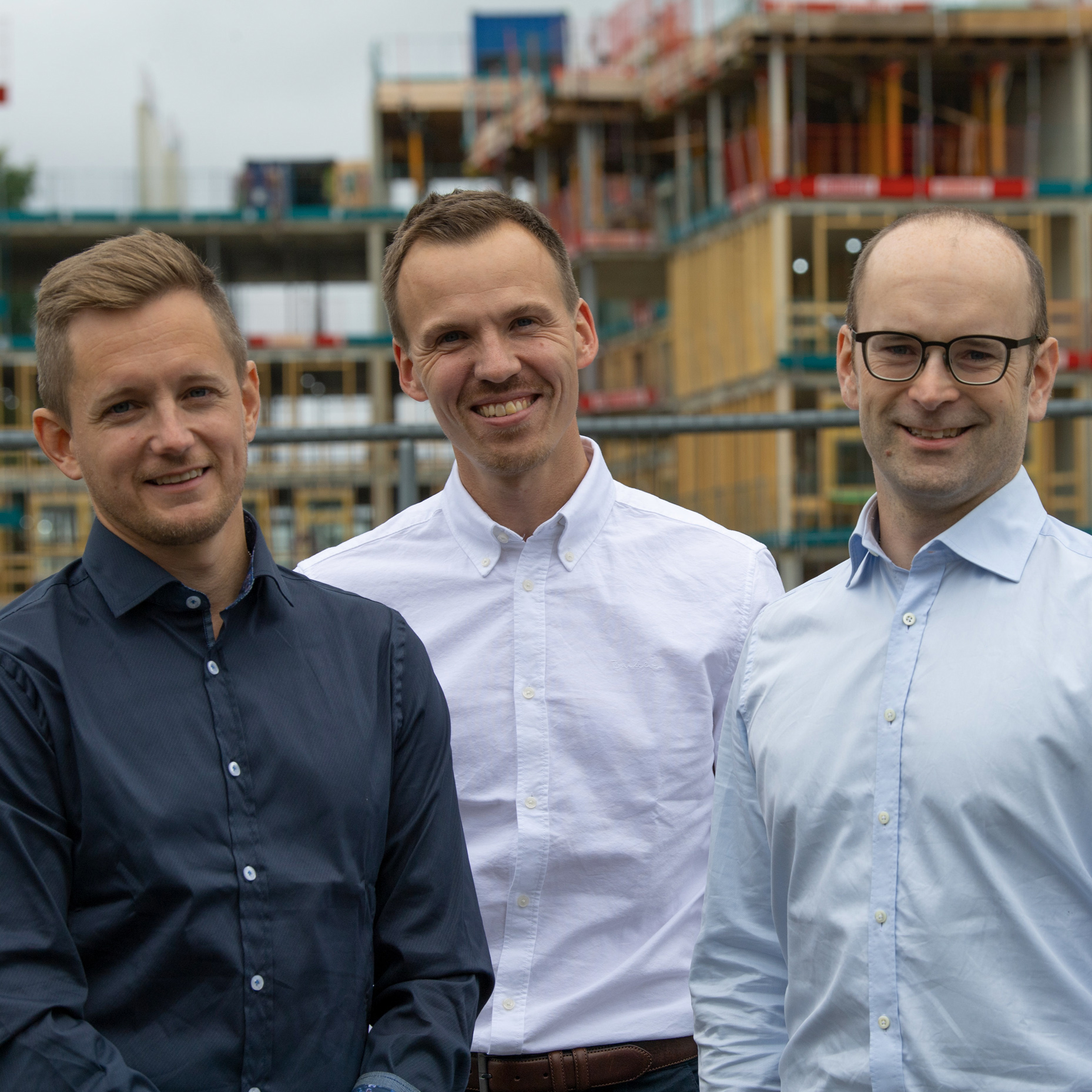 Henrik Hagman, Thomas Holmberg och Gustav Svenson