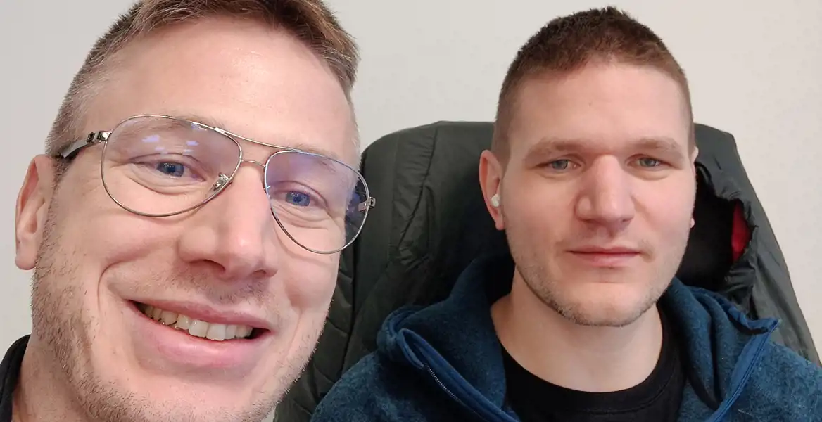 Jonas Reyes Forsberg och Emil Forsberg