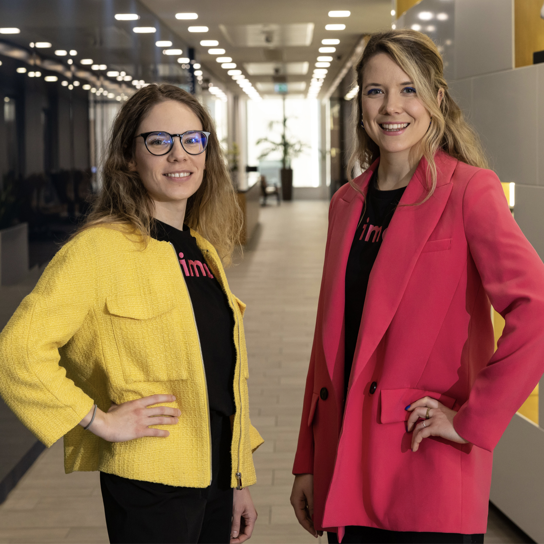 Dora Palfi och Beatrice Ionascu