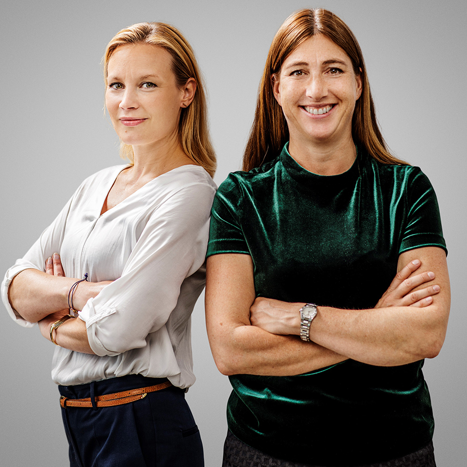 Malin Nilsson och Cecilia Persson