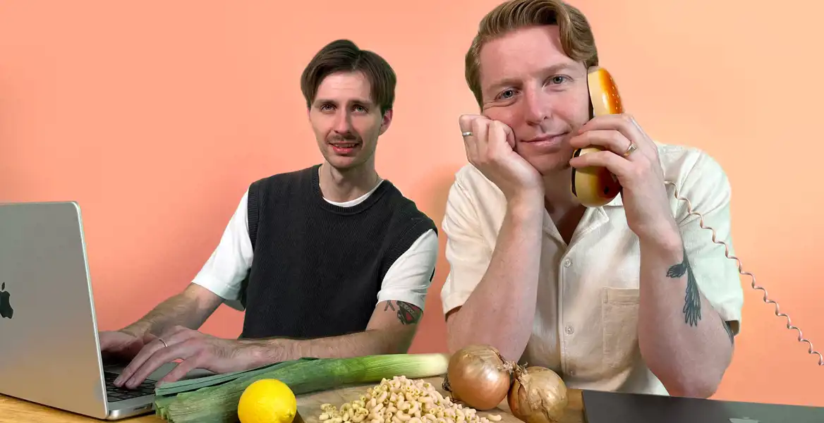 Niklas Eriksson och Jean-Fredric Birgersson