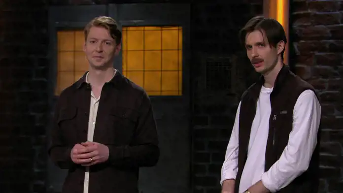Niklas Eriksson och Jean-Fredric Birgersson i Draknästet.