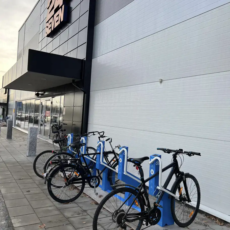 One4Techs cykelställ.