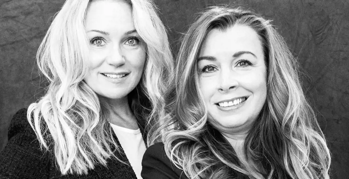 Andreea Björnsson och Anna Widén