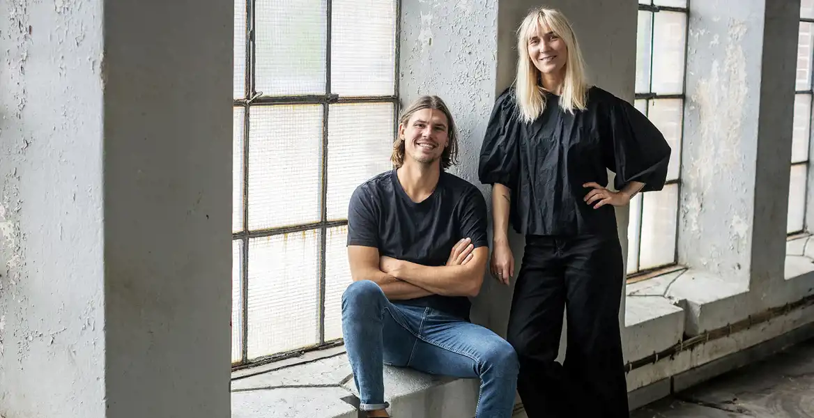 Josefin Alvtegen och Alex Sunesson