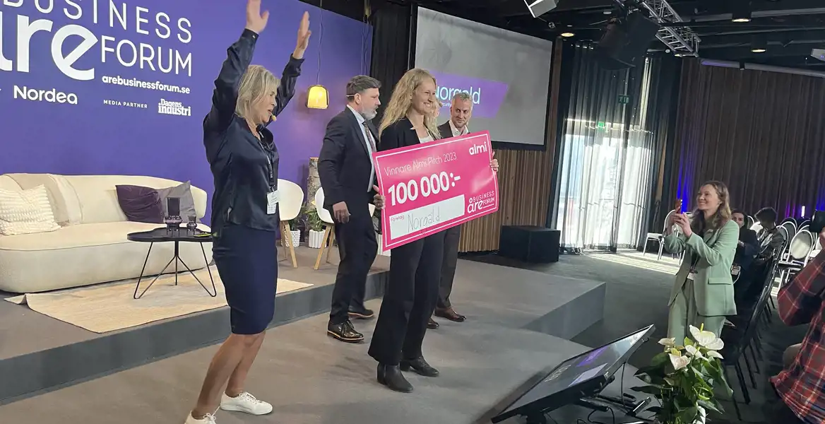 Prisutdelning på scen