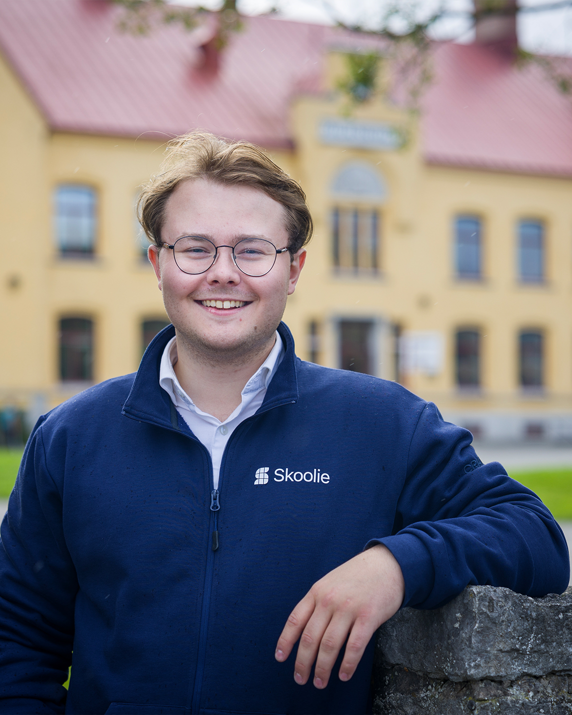 Rasmus Häggkvist, medgrundare Skoolie.