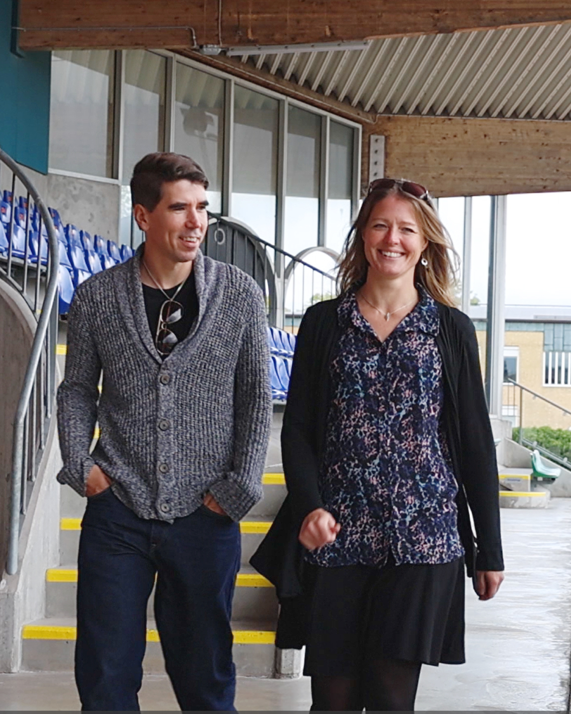 Cristoffer Jäll och Sandra Krantz, grundare Spontra.