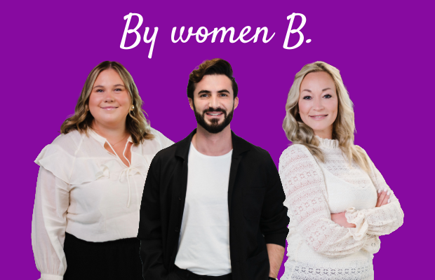 Bild på Almis rådgivare Johanna Lindgren, Idrish Danishmand och Åsa Skönebrant som anrodnar träffen.