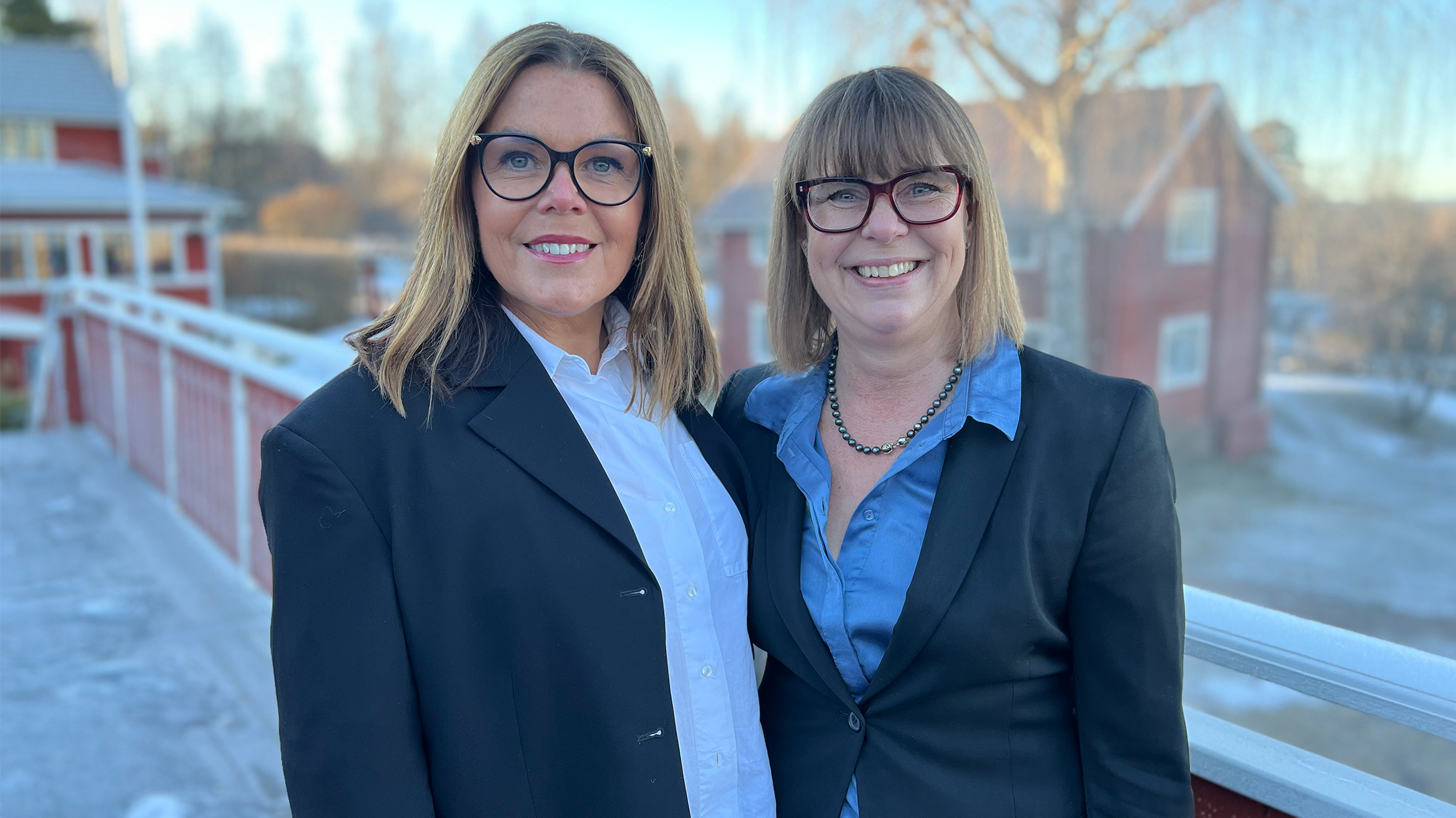 Anna Rosengren, VD Almi GävleDala och Anna Lundmark Lundbergh, VD Almi Värmland