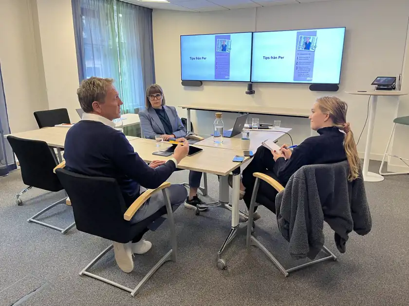 Per Kristensson Anna Lundmark Lundbergh intervju Klara Norström